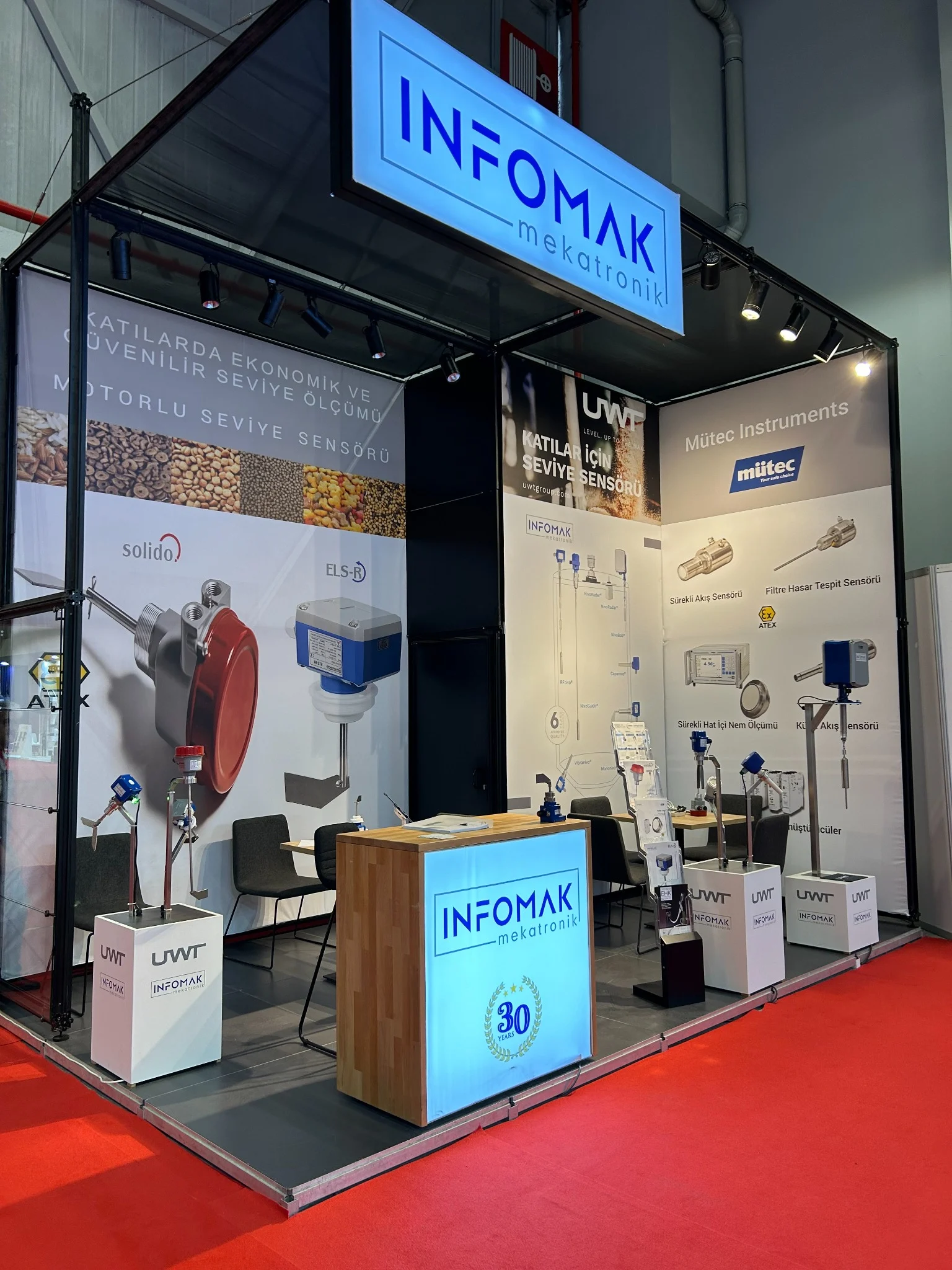 Infomak Mekatronik’in IDMA 2024, Salon 2A Stand 70’daki standı.