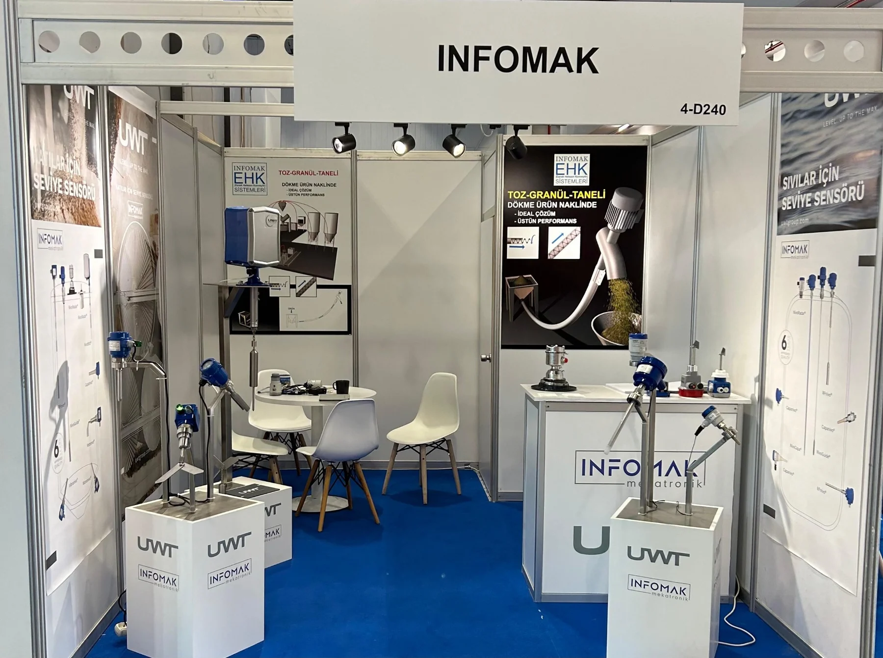 Infomak Mekatronik’in WIN Eurasia 2023, Salon 4 D240 standı.