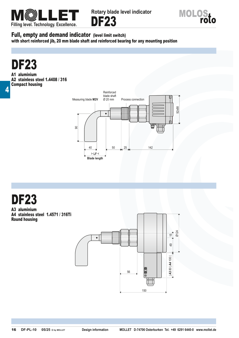 DF23 teknik çizim