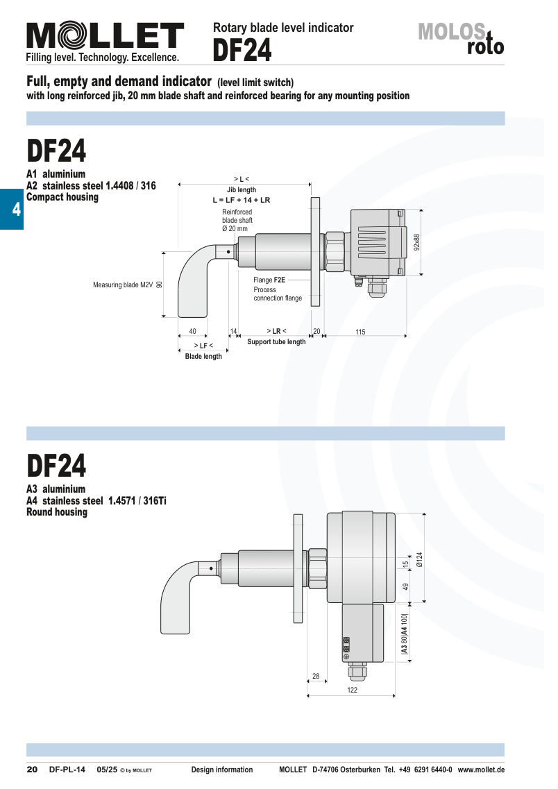 DF24 teknik çizim