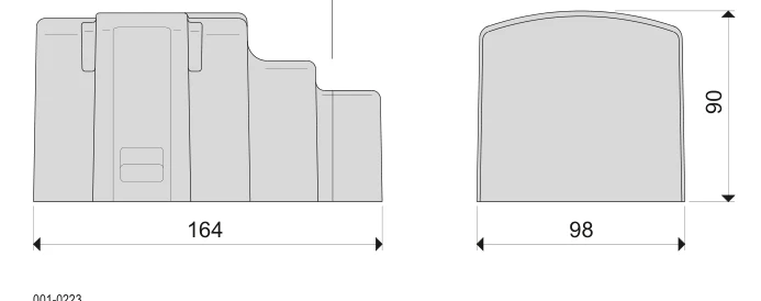 Koruyucu başlık katalog çizimi