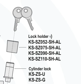 Kilit / anahtar için MOLLET katalog görseli